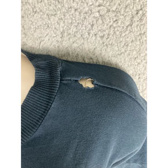 Aaliyah Graphic Tee Women's XL‎ Black Short Sleeve Damaged Top - Picture 5 of 10